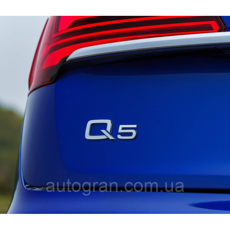 Емблема напис багажника Audi Q5 Емблема напис багажника Audi Q5