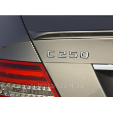 Емблема напис багажника Mercedes C250