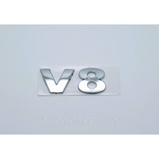 Емблема напис багажника VW V8