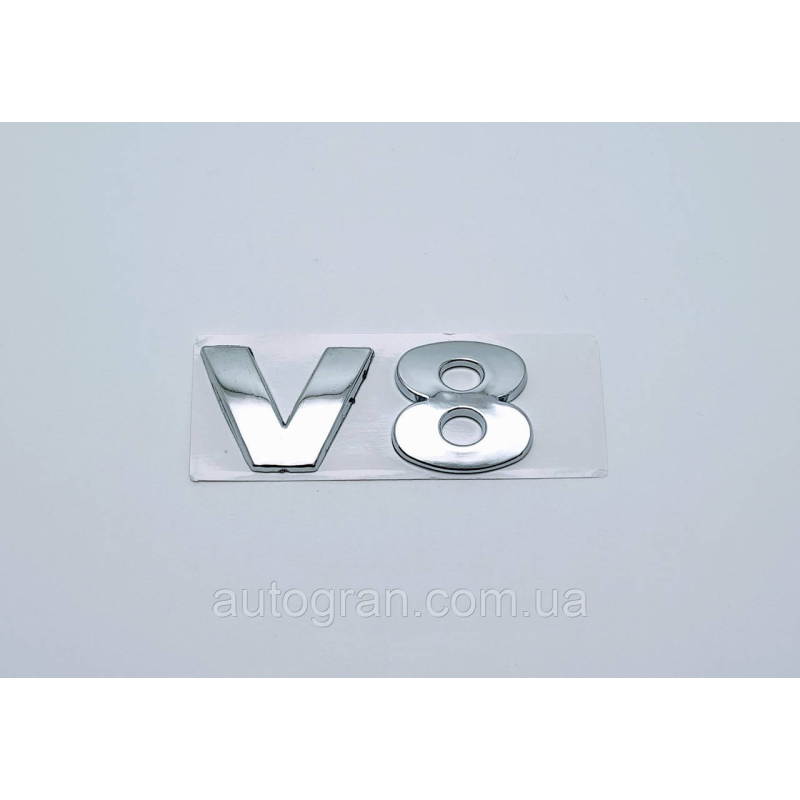 Емблема напис багажника VW V8